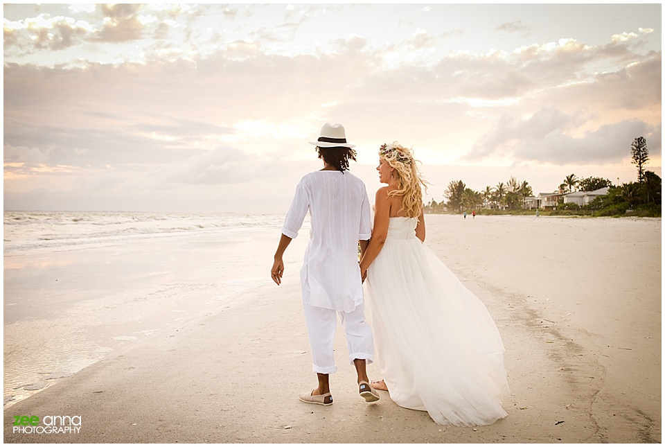 Fort Myers Beach Wedding at a Private Residence with Janemo and Janeen