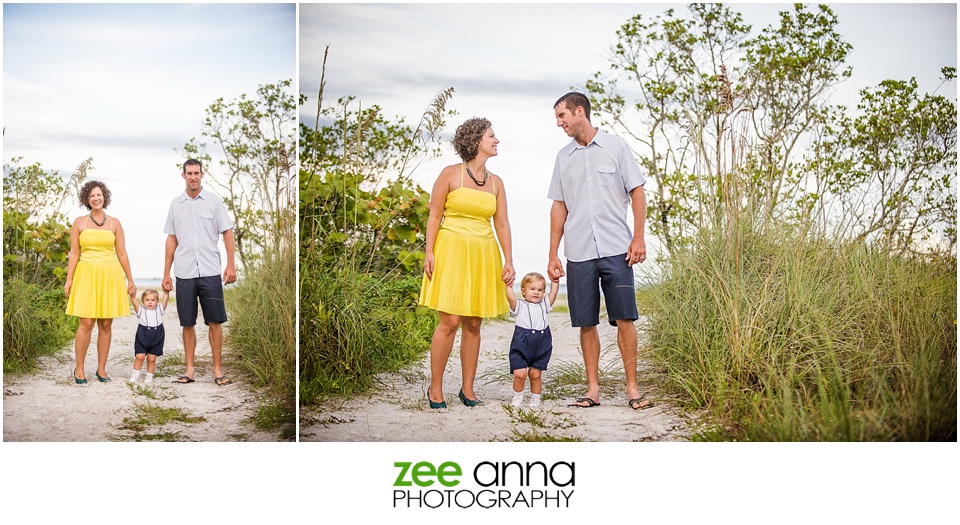 Bowditch Point Park Fort Myers Beach Family Session by Zee Anna Photography
