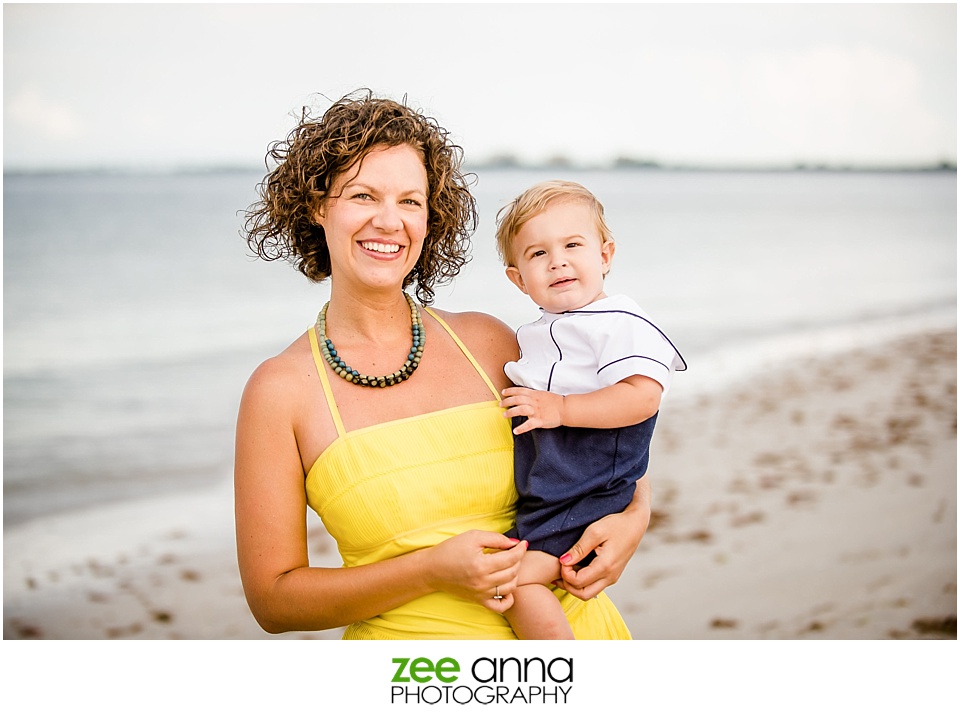 Bowditch Point Park Fort Myers Beach Family Session by Zee Anna Photography