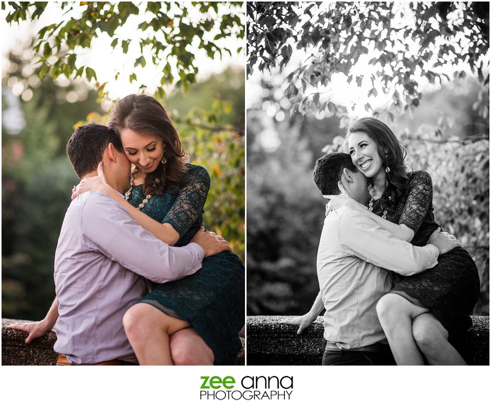 Meridian Hill Park couple's session by Zee Anna Photography