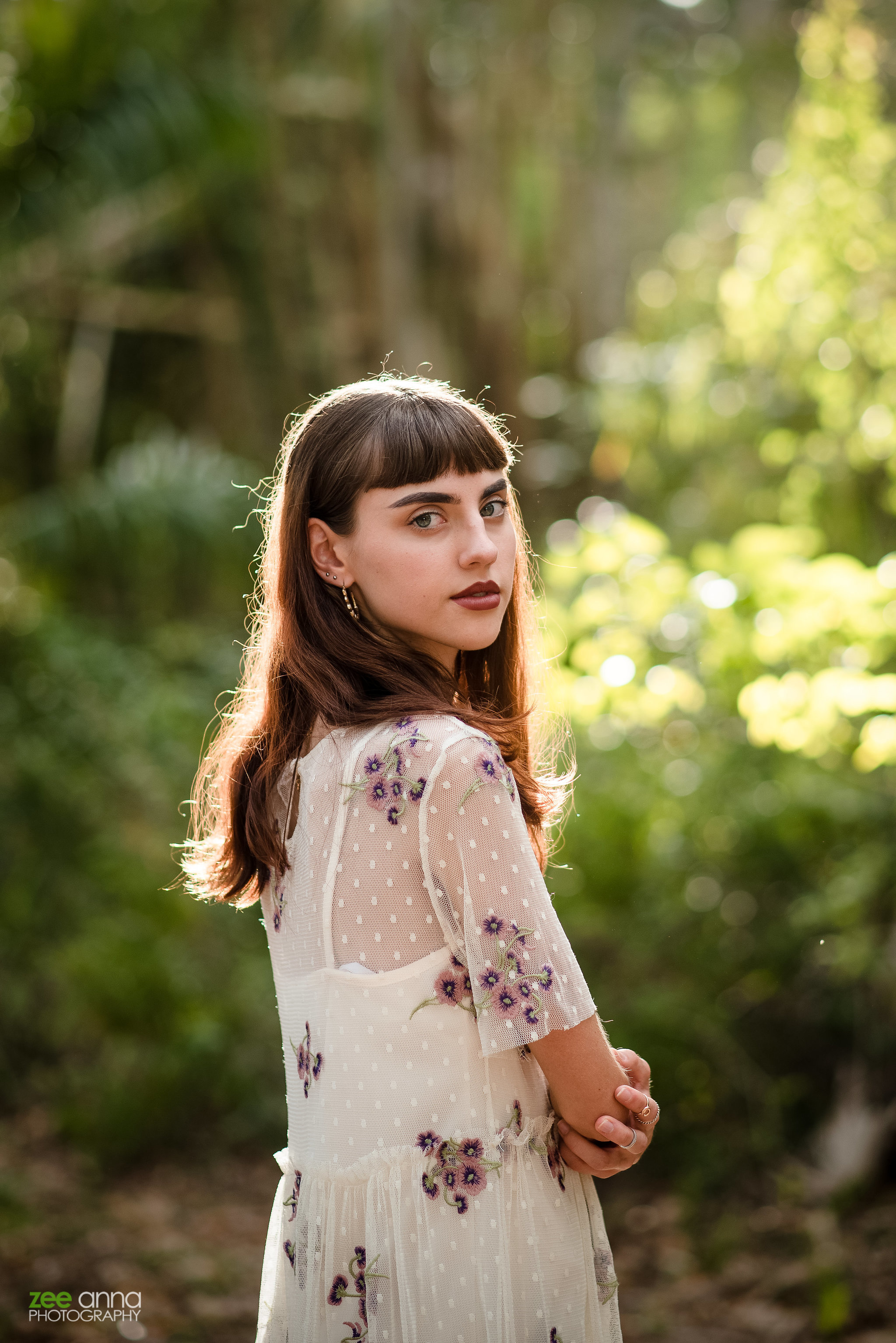 Senior Session at Koreshan State Park in Estero, Florida