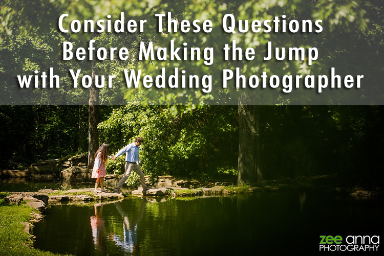 Questions for Your Wedding Photographer by Zee Anna Photography