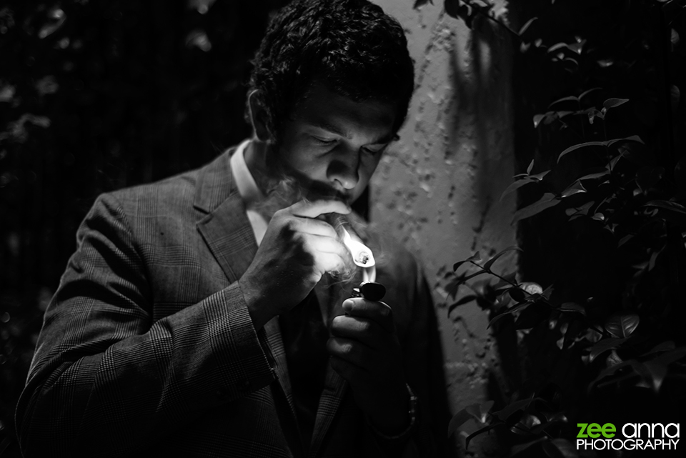 Film-Noir-Downtown-Fort-Myers-Couple-Photo-Shoot