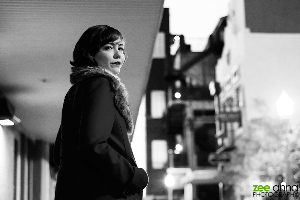 Film-Noir-Downtown-Fort-Myers-Couple-Photo-Shoot