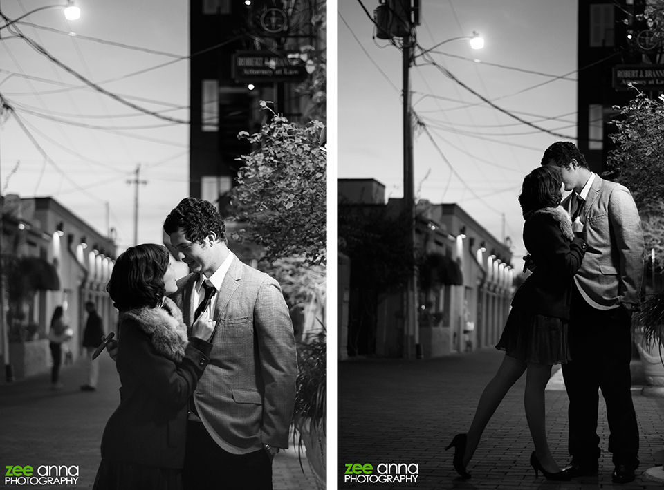 Film-Noir-Downtown-Fort-Myers-Couple-Photo-Shoot