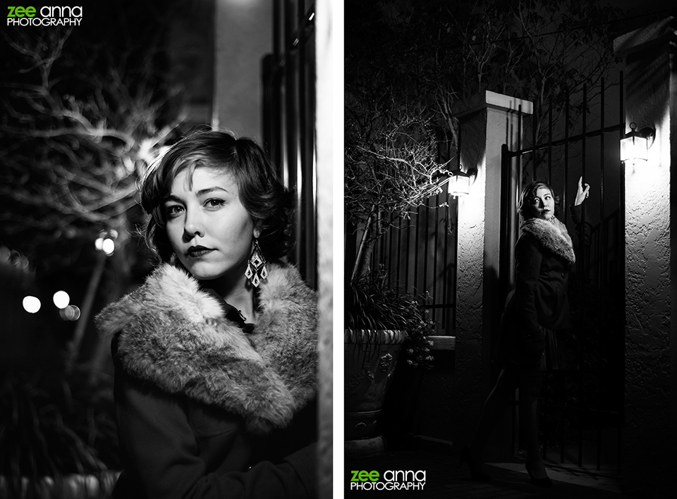 Film-Noir-Downtown-Fort-Myers-Couple-Photo-Shoot