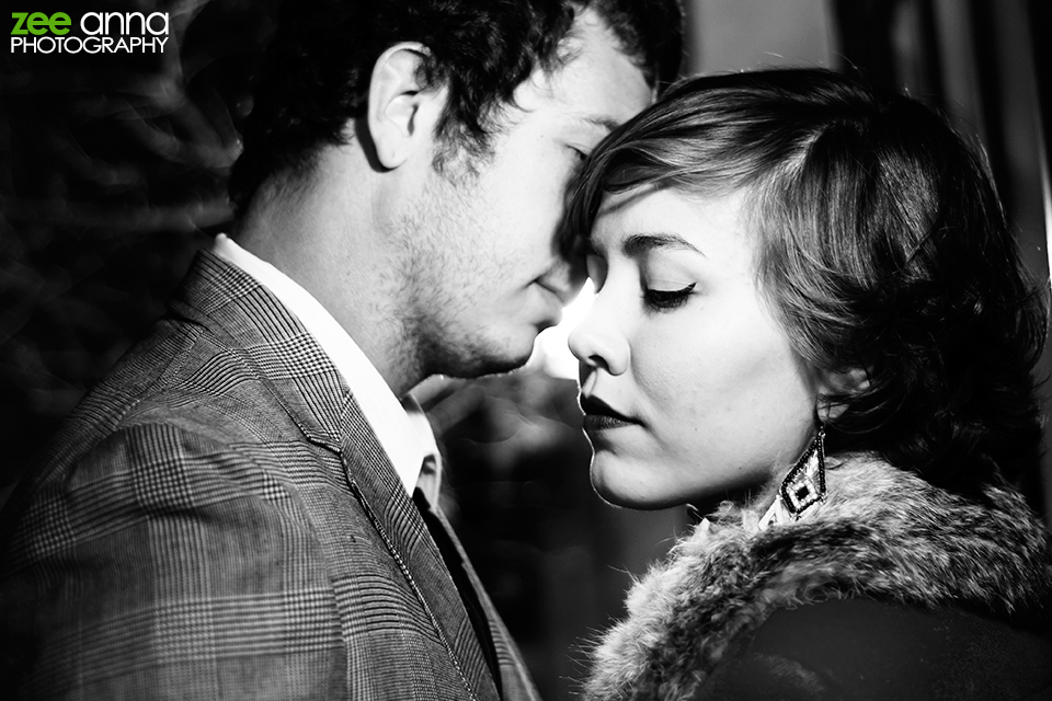 Film-Noir-Downtown-Fort-Myers-Couple-Photo-Shoot