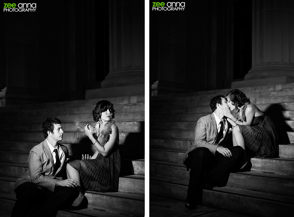 Film-Noir-Downtown-Fort-Myers-Couple-Photo-Shoot