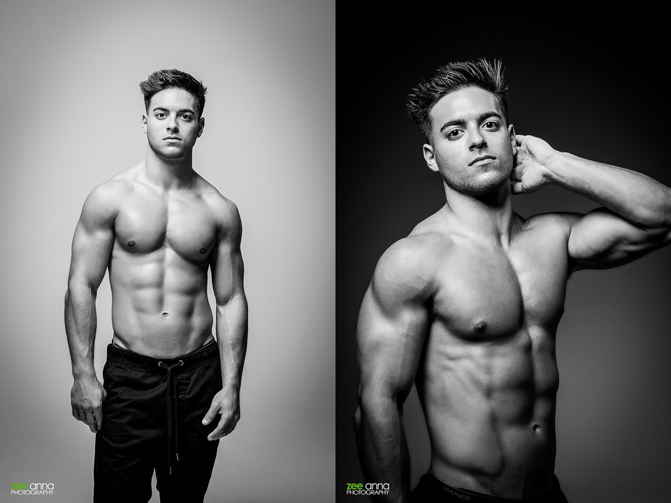 Studio portraits in Naples Florida with Ben Zuk by Zee Anna Photography