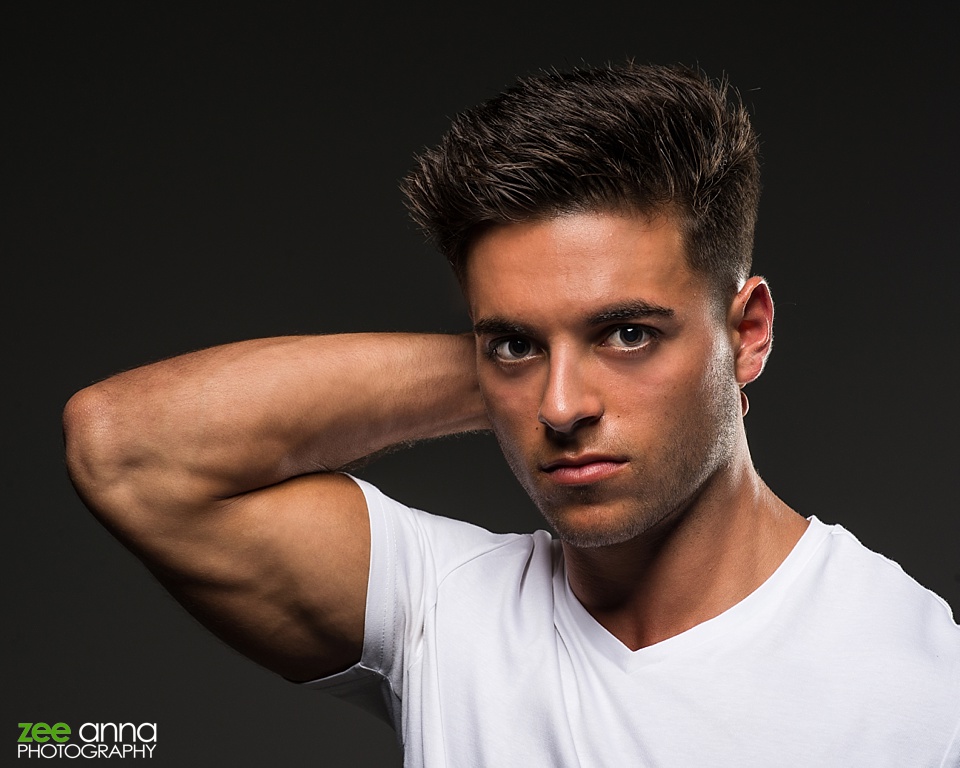 Studio portraits in Naples Florida with Ben Zuk by Zee Anna Photography