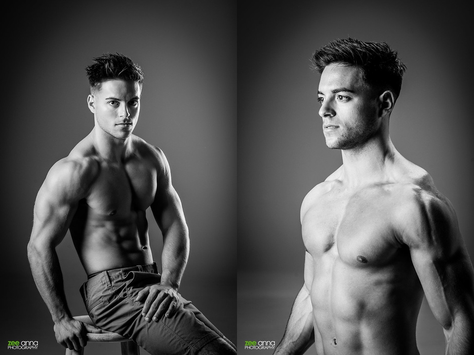 Studio portraits in Naples Florida with Ben Zuk by Zee Anna Photography