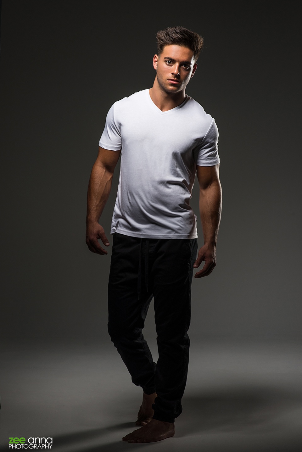 Studio portraits in Naples Florida with Ben Zuk by Zee Anna Photography