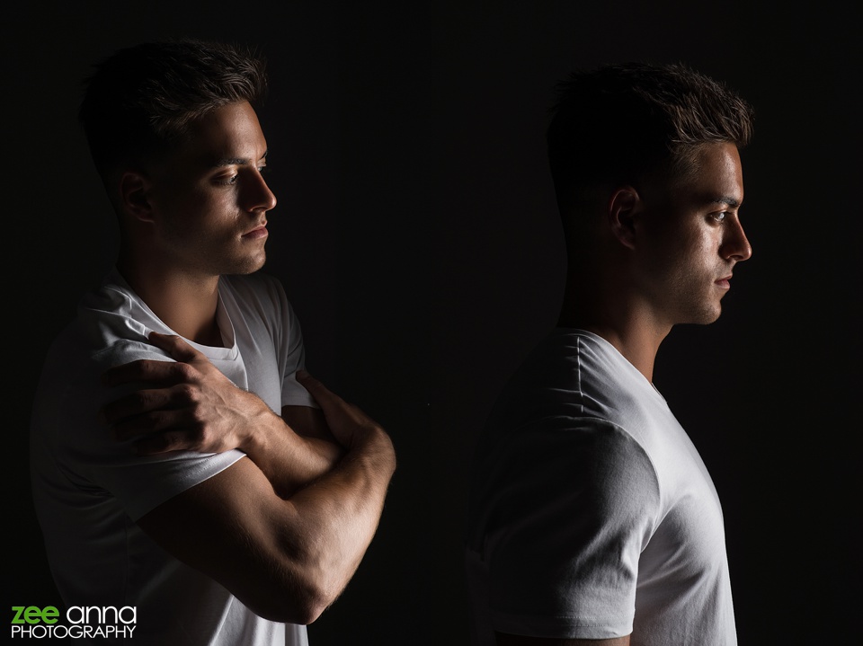 Studio portraits in Naples Florida with Ben Zuk by Zee Anna Photography