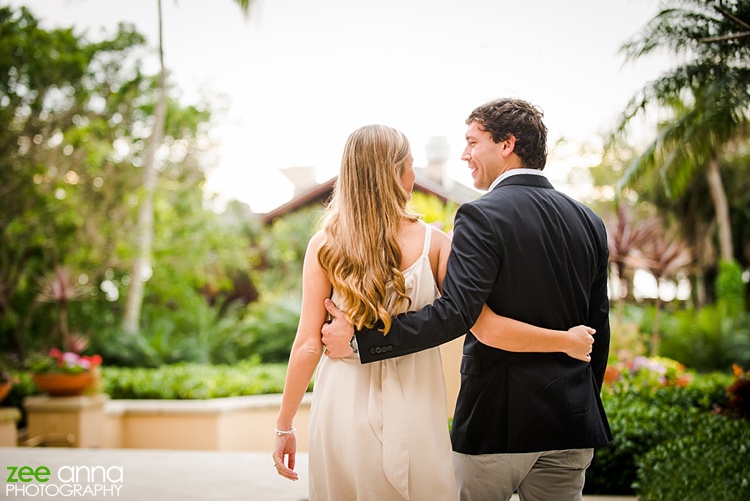 Naples Ritz Carlton Engagement shoot by Zee Anna Photography