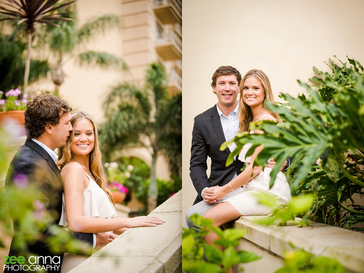 Naples Ritz Carlton Engagement shoot by Zee Anna Photography