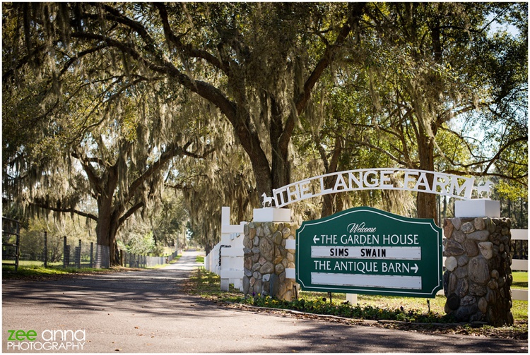Tampa area, Lange Farm Wedding by Zee Anna Photography