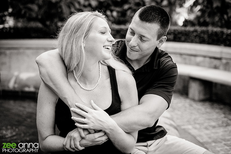  Downtown Naples Engagement Session by Zee Anna Photography