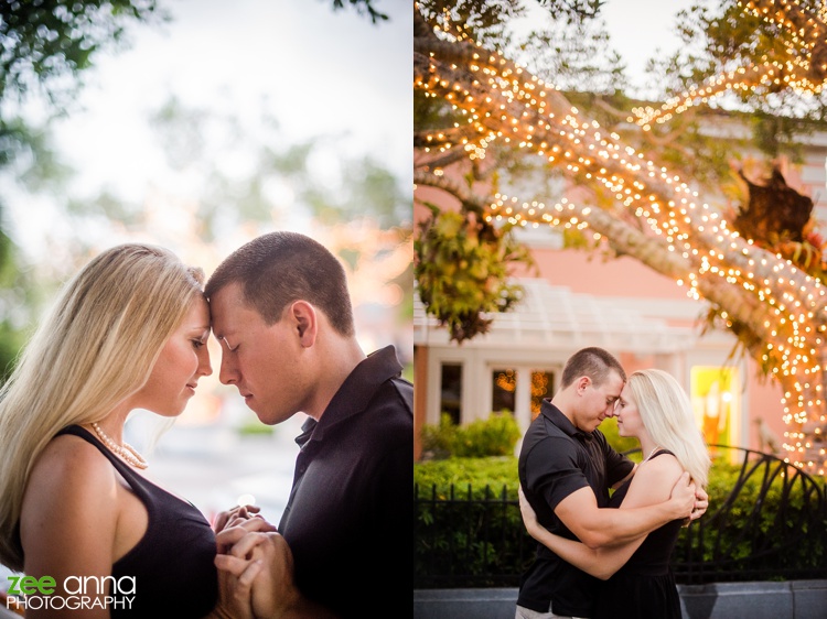  Downtown Naples Engagement Session by Zee Anna Photography