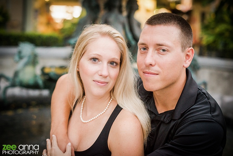  Downtown Naples Engagement Session by Zee Anna Photography