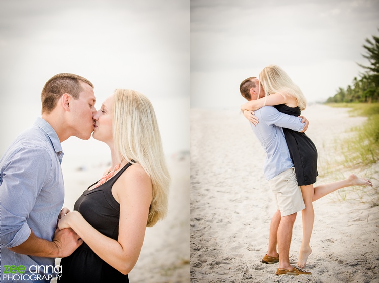  Downtown Naples Engagement Session by Zee Anna Photography