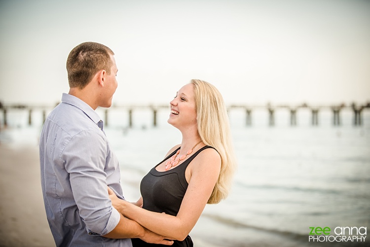  Downtown Naples Engagement Session by Zee Anna Photography