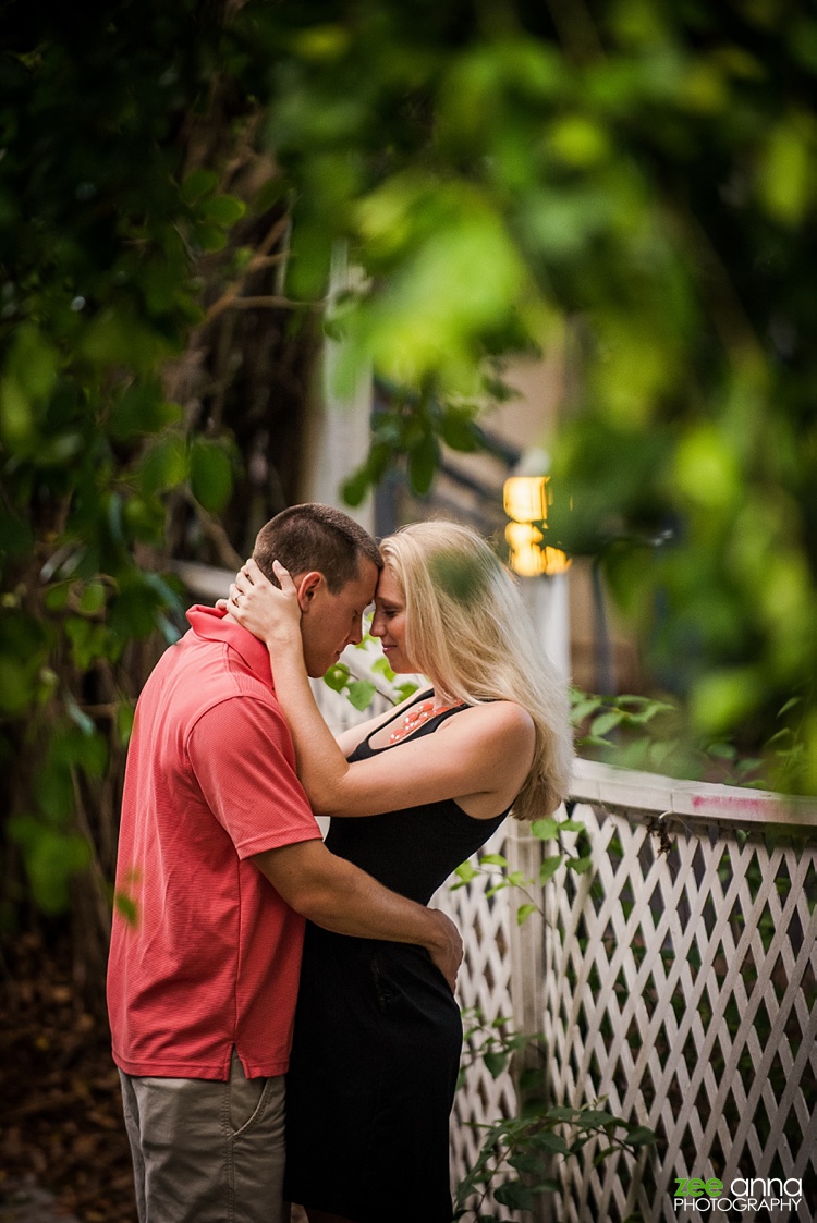  Downtown Naples Engagement Session by Zee Anna Photography