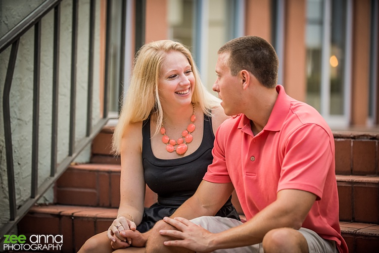  Downtown Naples Engagement Session by Zee Anna Photography