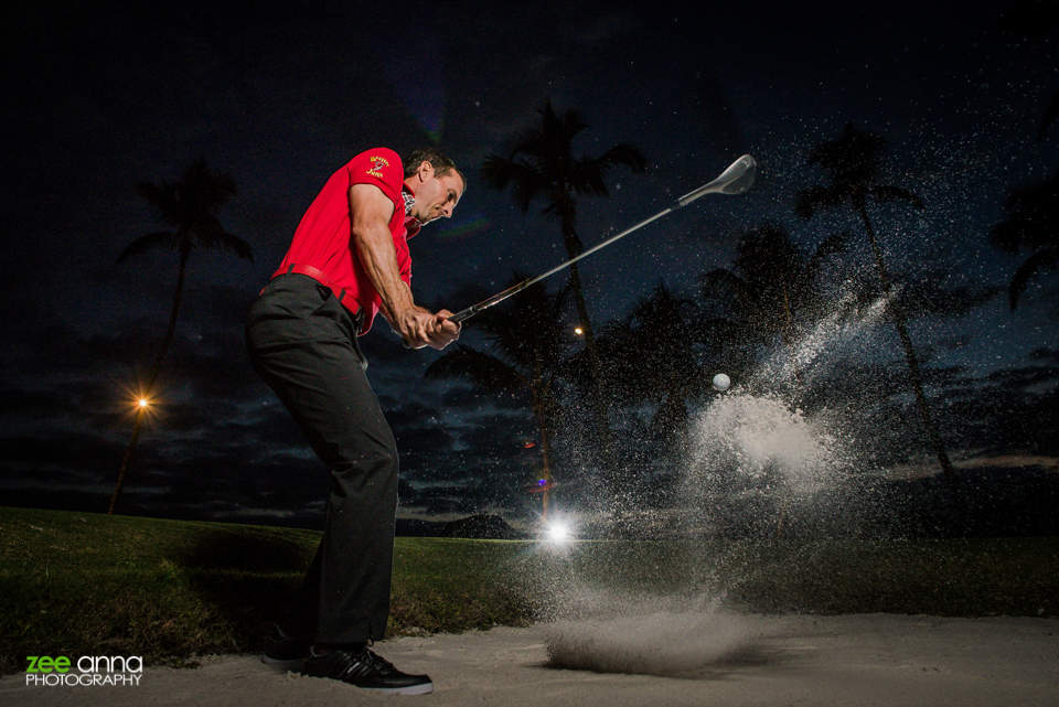 Mike Weir, PGA Masters Champion, commercial portrait session with Elevee and Zee Anna Photography