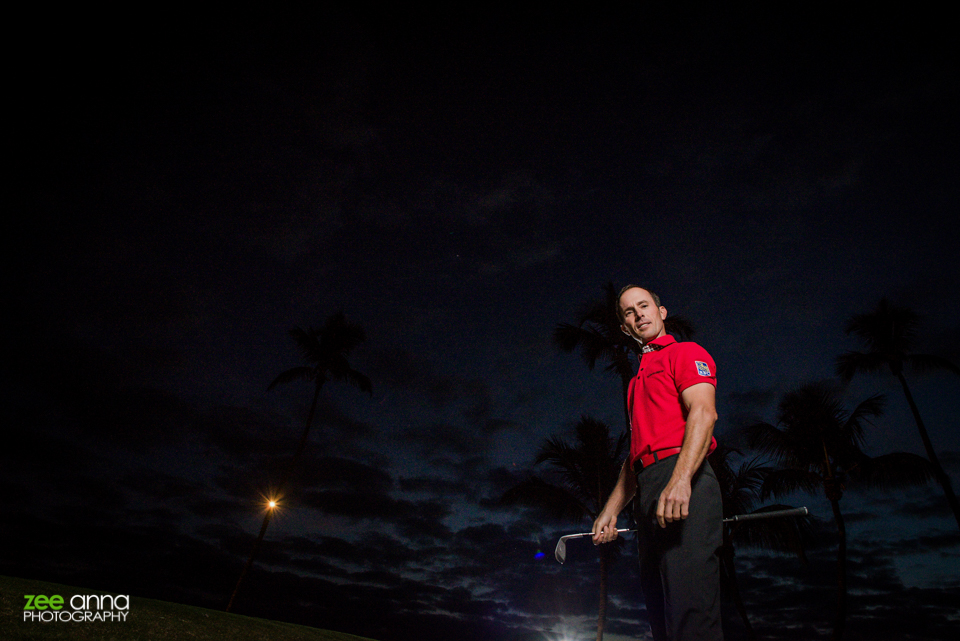 Mike Weir, PGA Masters Champion, commercial portrait session with Elevee and Zee Anna Photography