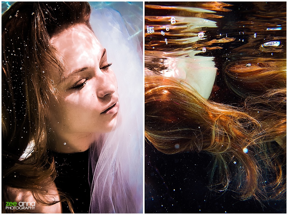 Naples Florida Underwater Photography Portraits by Zee Anna Photography