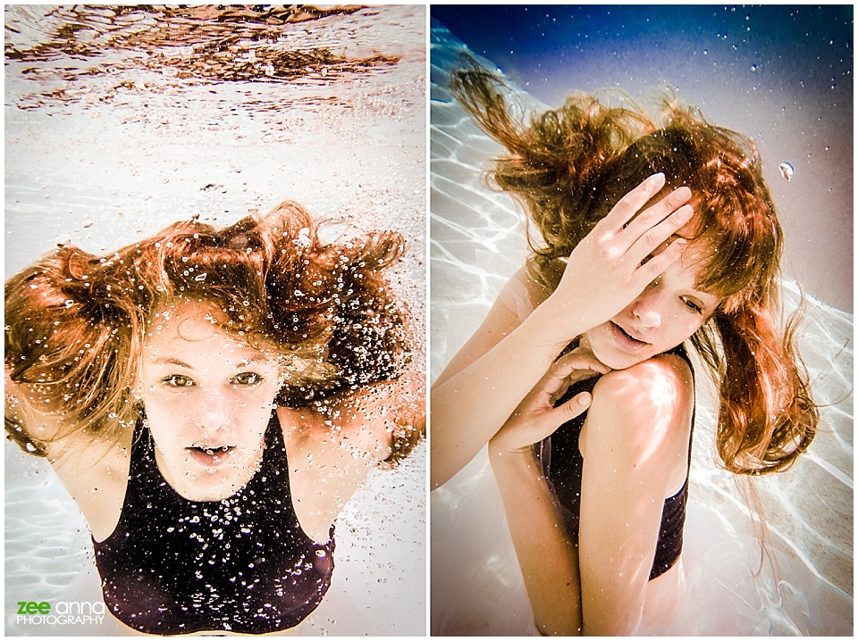 Naples Florida Underwater Photography Portraits by Zee Anna Photography