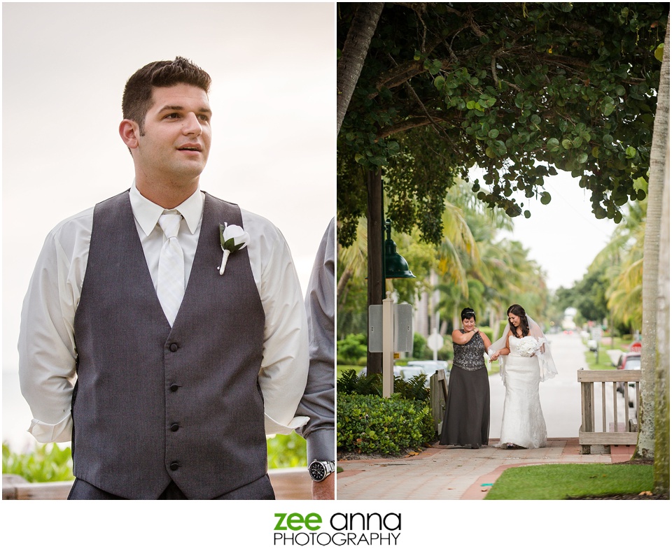Naples Beach Wedding Photography by Zee Anna Photography on the beaches of Naples Florida