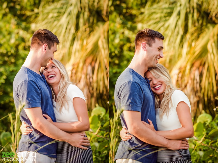 Fort Myers Beach Engagement session by Zee Anna Photography
