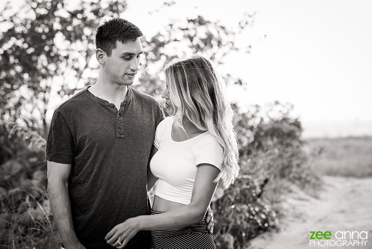 Fort Myers Beach Engagement session by Zee Anna Photography
