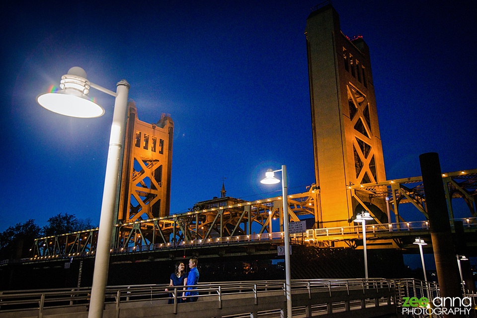 Sacramento Engagement Photography at Riverwalk by Zee Anna Photography