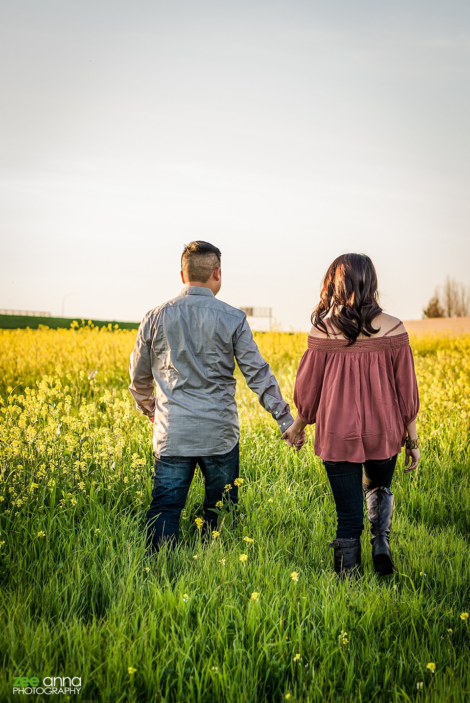 Sacramento Engagement Photography at Riverwalk by Zee Anna Photography