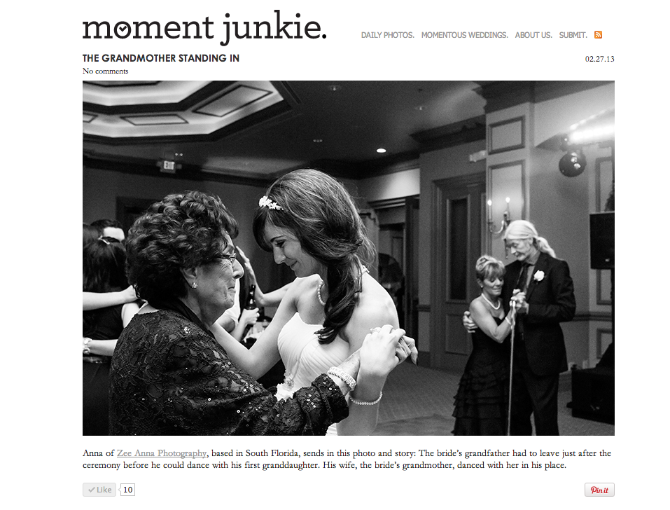 Moment Junkie feature from Sam and Matt's wedding at the Strand in Naples Florida