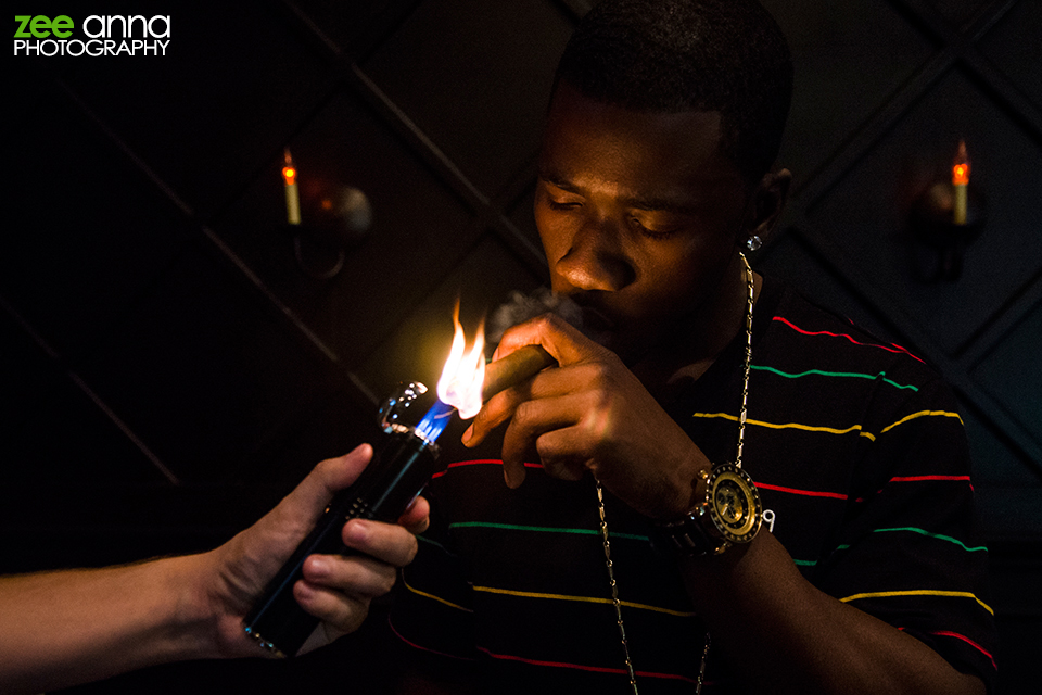 Split Image R&B Promo shoot at World Famous Cigar Bar Fort Myers