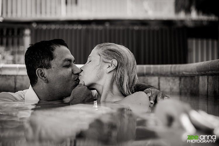 Underwater Anniversary shoot and beach shoot by Zee Anna Photography