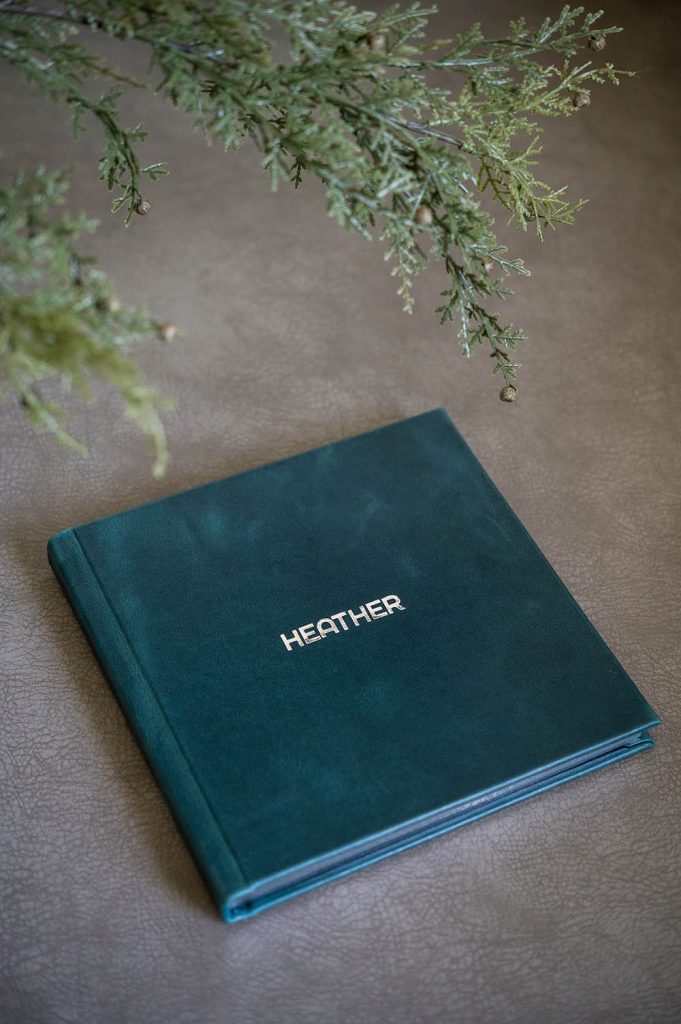 Fine art photo album by Zee Anna Photography